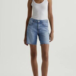 AG Ex-Boyfriend Mid Rise Bermuda Slouchy Short, Size 27